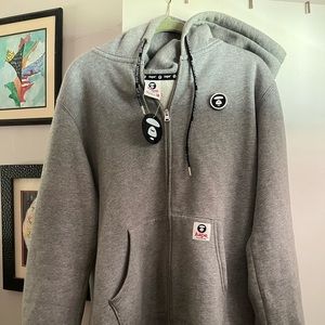 Aape Bathing Ape zipper hoodie